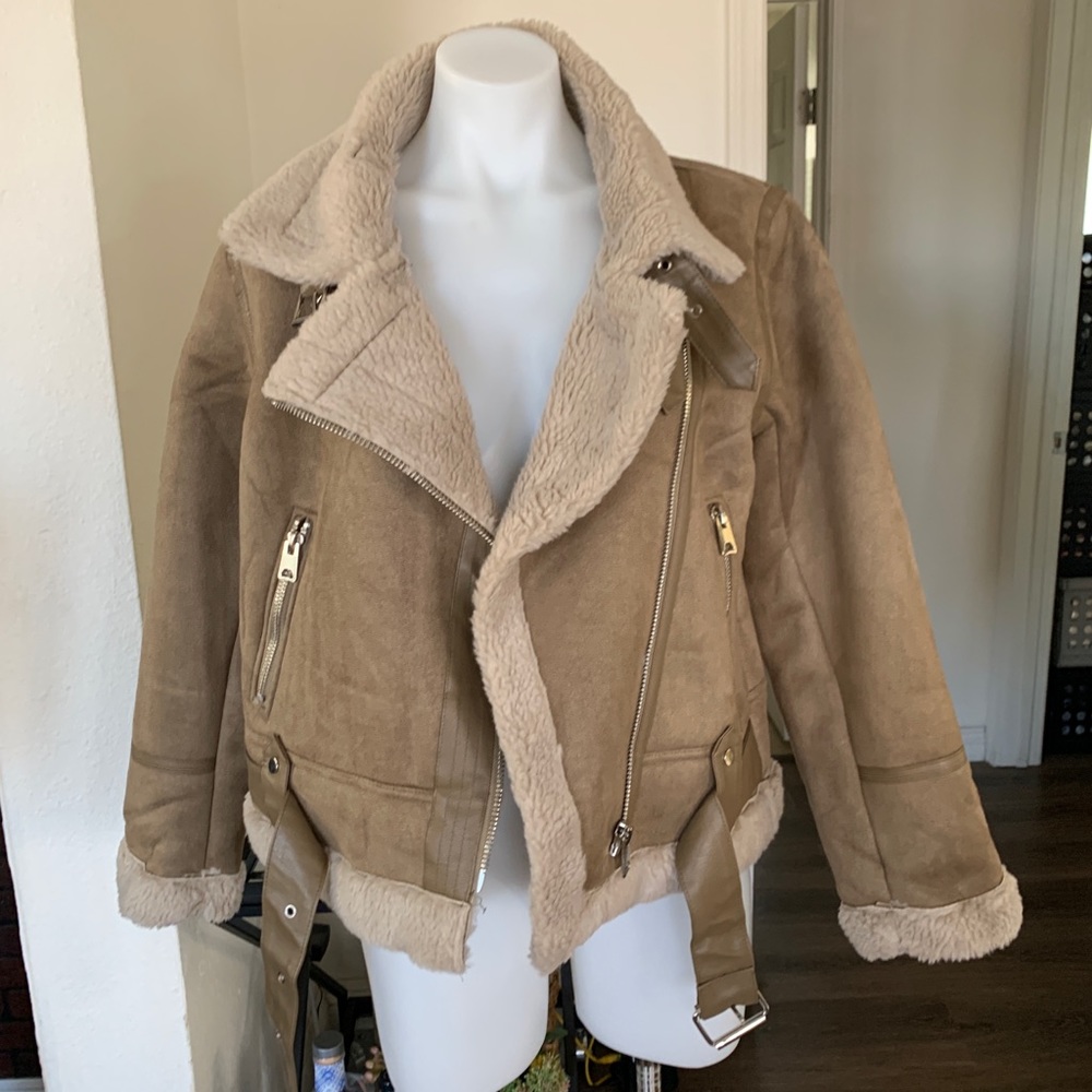 Zara Sherpa jacket